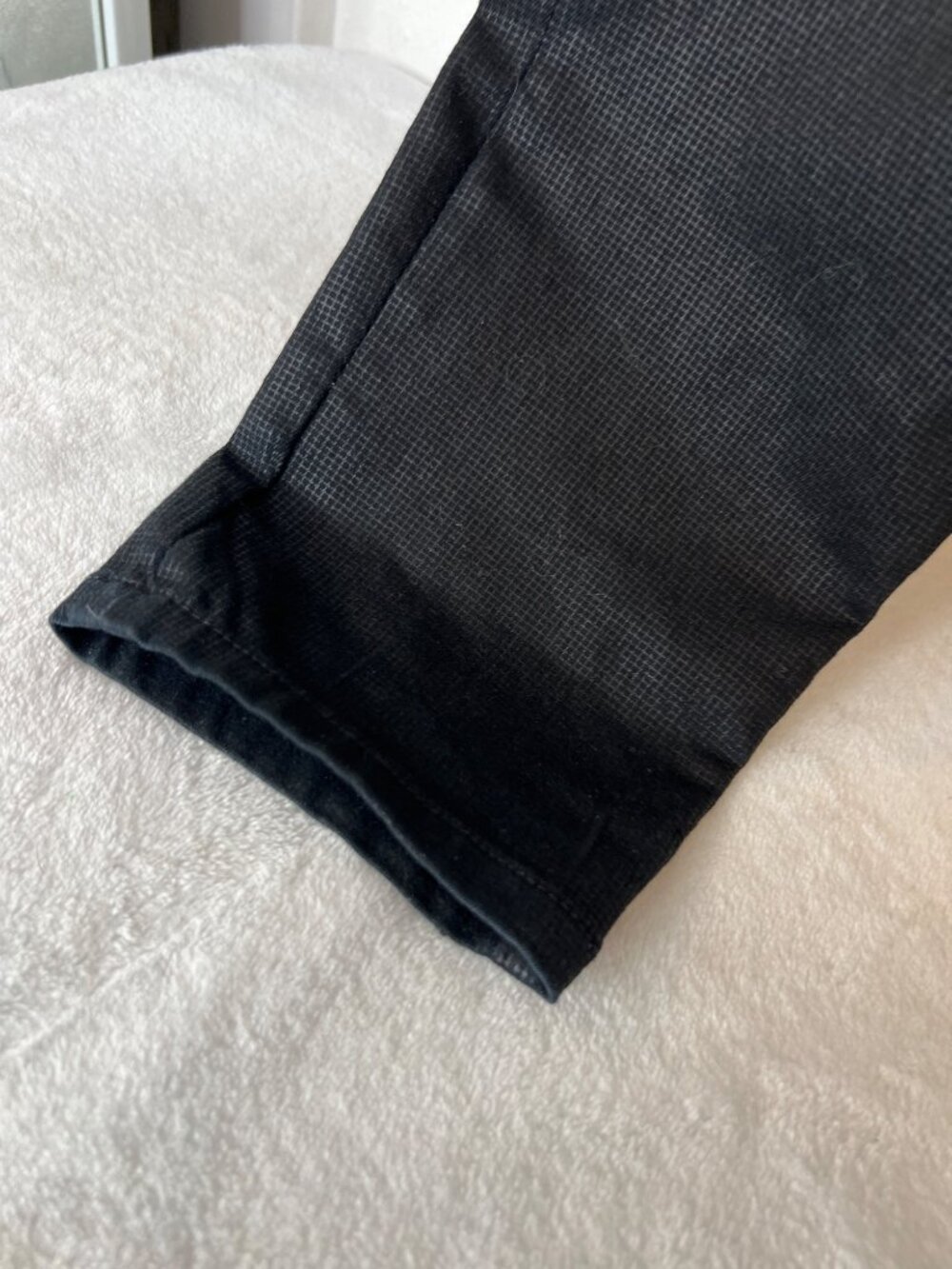 Flog tapered drawstring pants Black with gray tiny check size 29 (S/M) Capsule - Picture 5 of 9